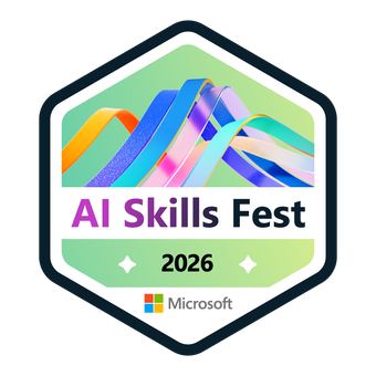 Microsoft AI Skills Fest badge